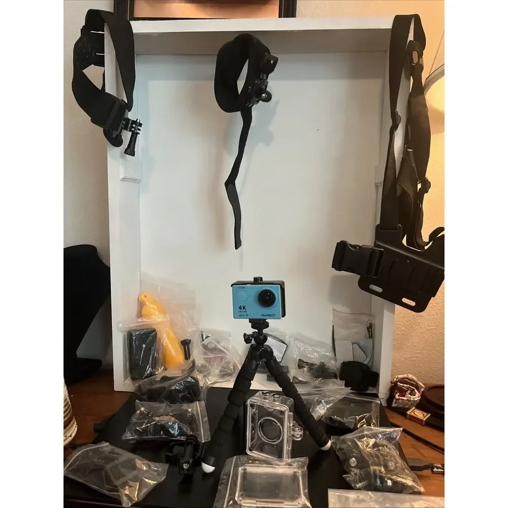 EK7000 Ultra HD Action Camera - 20MP, EIS, Remote Control - Perfect for Outdoors
